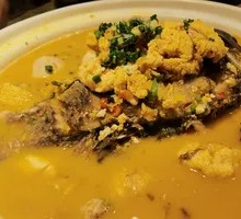 Fish Roe and Fish Bladder Hot Pot
