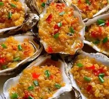 Charcoal-grilled Garlic Oyster