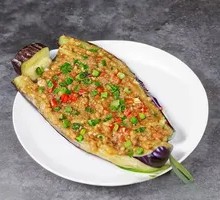 Grilled Garlic Eggplant