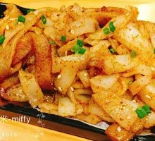 Grilled Rice Noodles