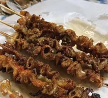 Grilled Pig Intestines