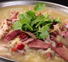 Goji Berry and Lamb Offal Soup