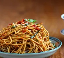 Sichuan Spicy Cold Noodles