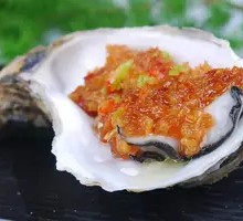 Garlic Roasted Oysters