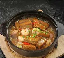 Seafood Tofu Hot Pot