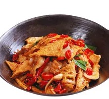 Spicy Pot-Braised Tofu with Leaves