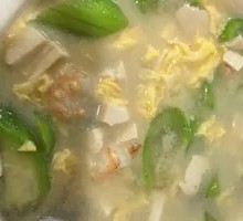 Loofah Egg Soup
