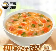 Tomato and Pork Rice Porridge