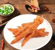 Braised Chicken Feet with Tiger Skin