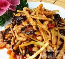 Wild Bamboo Shoots with Pork Strips