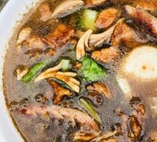 Plum Pork Liver Noodles