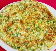 Green Pepper Egg Stir-fry