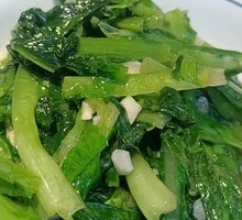 Garlic Mashed Pak Choi