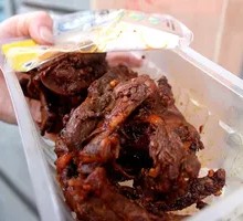 Braised Duck Neck Bones