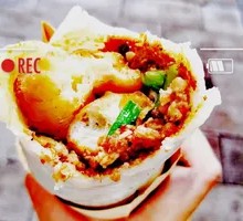 Meat Sauce Rice Cake