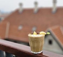 Plum Latte