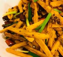 Dry-Fried Lotus Root Strips