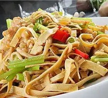 Shredded Pork with Tofu Skin