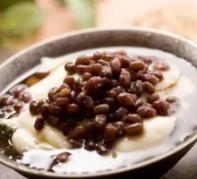 Red Bean Tofu Pudding