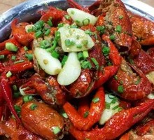 Garlic Stir-Fried Shrimp
