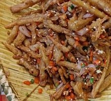 Dry-Fried Lotus Root Strips