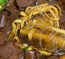 Special Duck Blood and Noodles