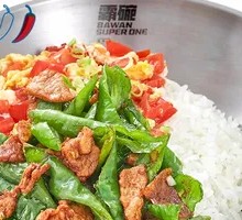 Spicy Chili Pork with Tomato and Egg Stir-fry