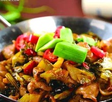 Pickled Vegetable Stewed Intestines