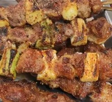 Grilled Lamb Tendons