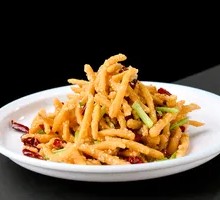 Dry-Fried Lotus Root Strips