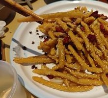 Dry-Fried Lotus Root Strips