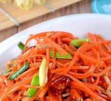 Carrot and Pork Rice Bowl