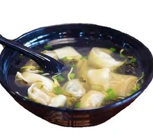 Fresh Herb and Pork Wontons