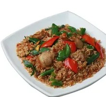 Old Pickled Vegetable and Pork Fried Rice