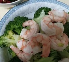 Stir-Fried Shrimp with Broccoli