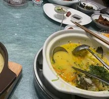 Crispy Rice and Perch Stew