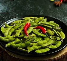 Fava Bean and Green Bean Stir-fry