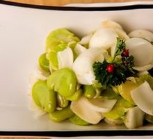 Bamboo Shoots with Fresh Beans