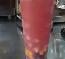 Grape Taro Balls