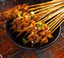 Skewered Pig's Trotter Tips