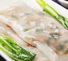Ginger and Scallion Egg Rice Noodle Roll